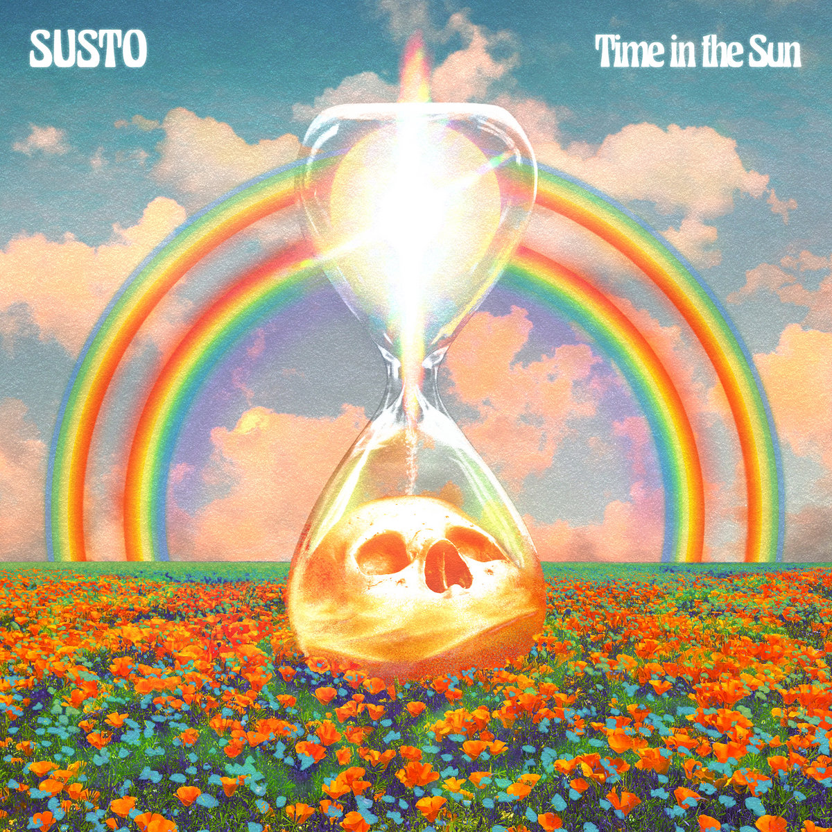SUSTO’s new album TIME IN THE SUN, is a low-key, emotional gem that rewards close listening. It’s in-stock now on indie-store only colored vinyl LP & CD!