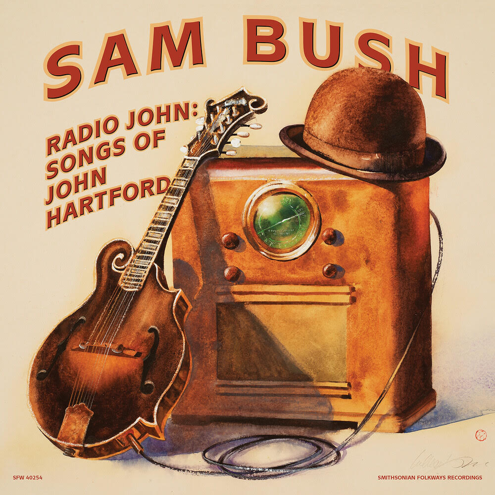 A legend pays tribute to a legend; SAM BUSH’s new album RADIO JOHN is a shout out to the great JOHN HARTFORD! It’s finally out on vinyl!