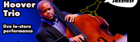 Shannon Hoover Trio Returns For Greenville Jazz Fest In-Store, Saturday, June 8th @ 3PM!